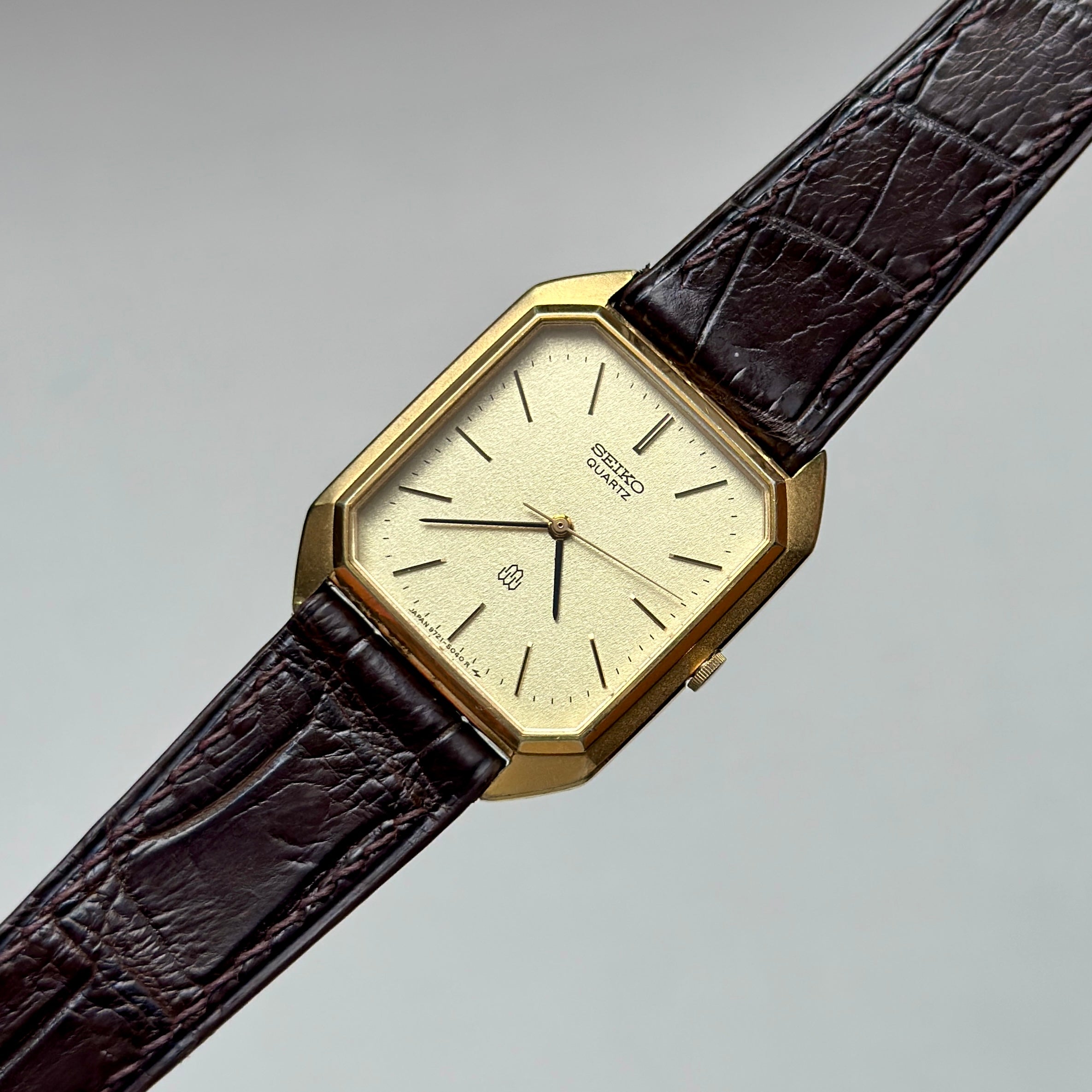 1980 Seiko Twin Quartz Tank 9721-5040