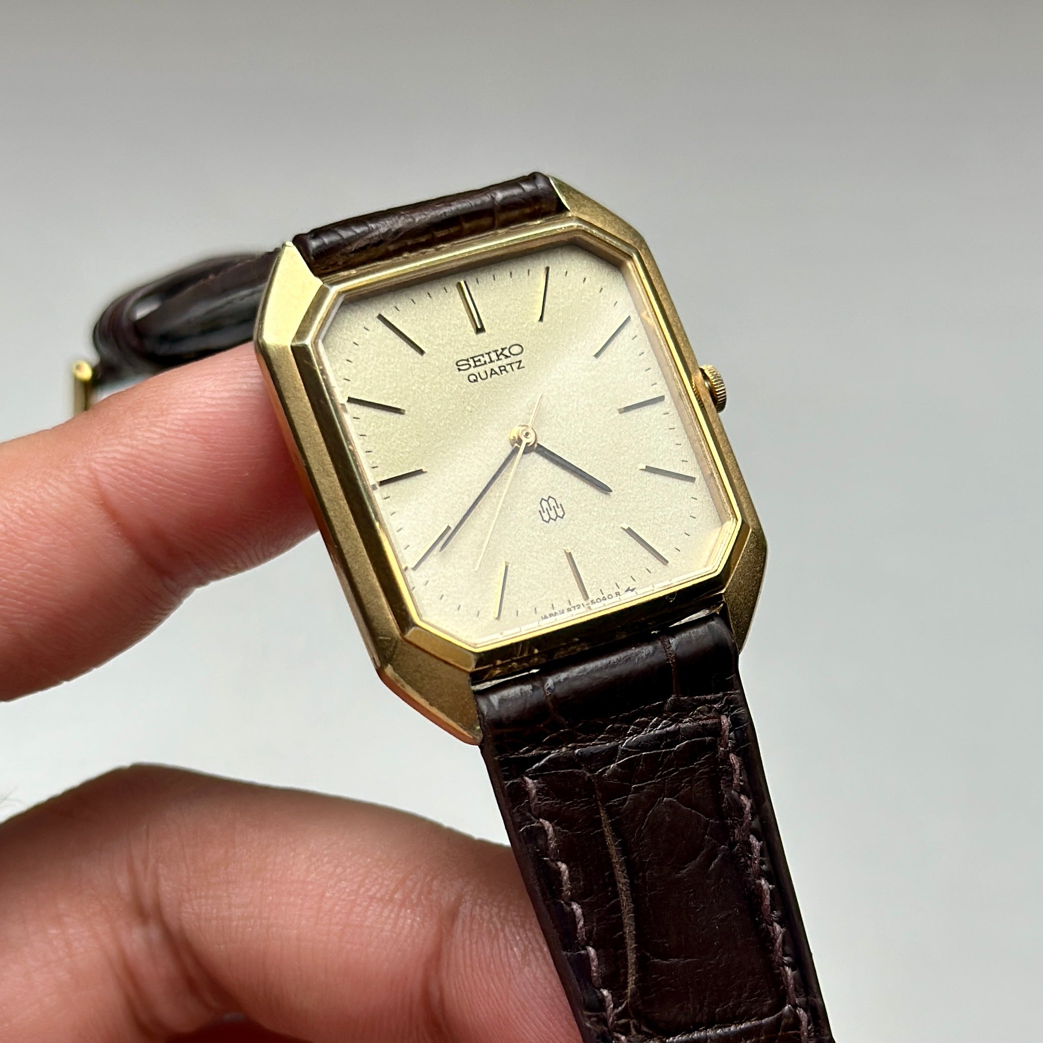 1980 Seiko Twin Quartz Tank 9721-5040