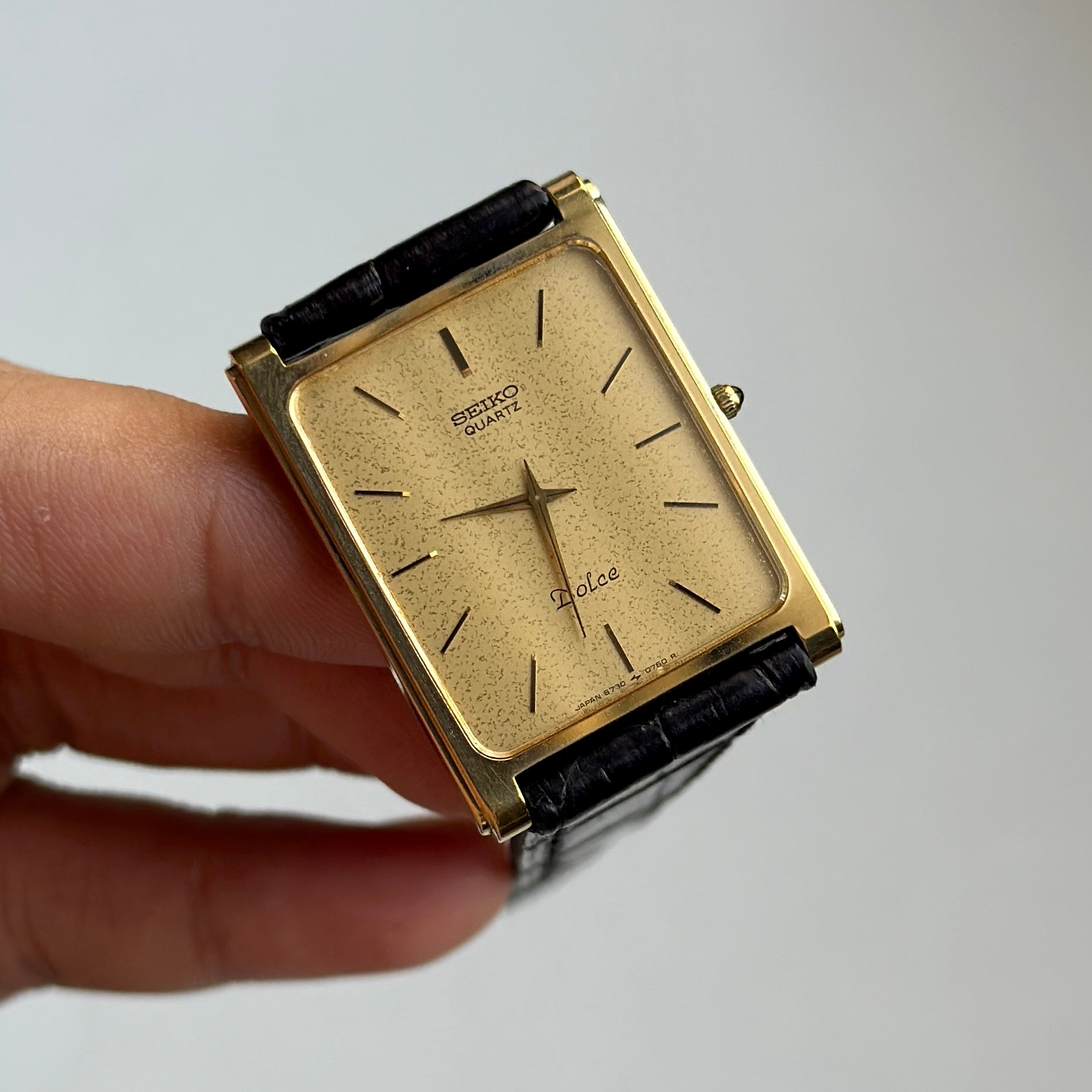 1982 Seiko Dolce Ultra thin 6730-5530
