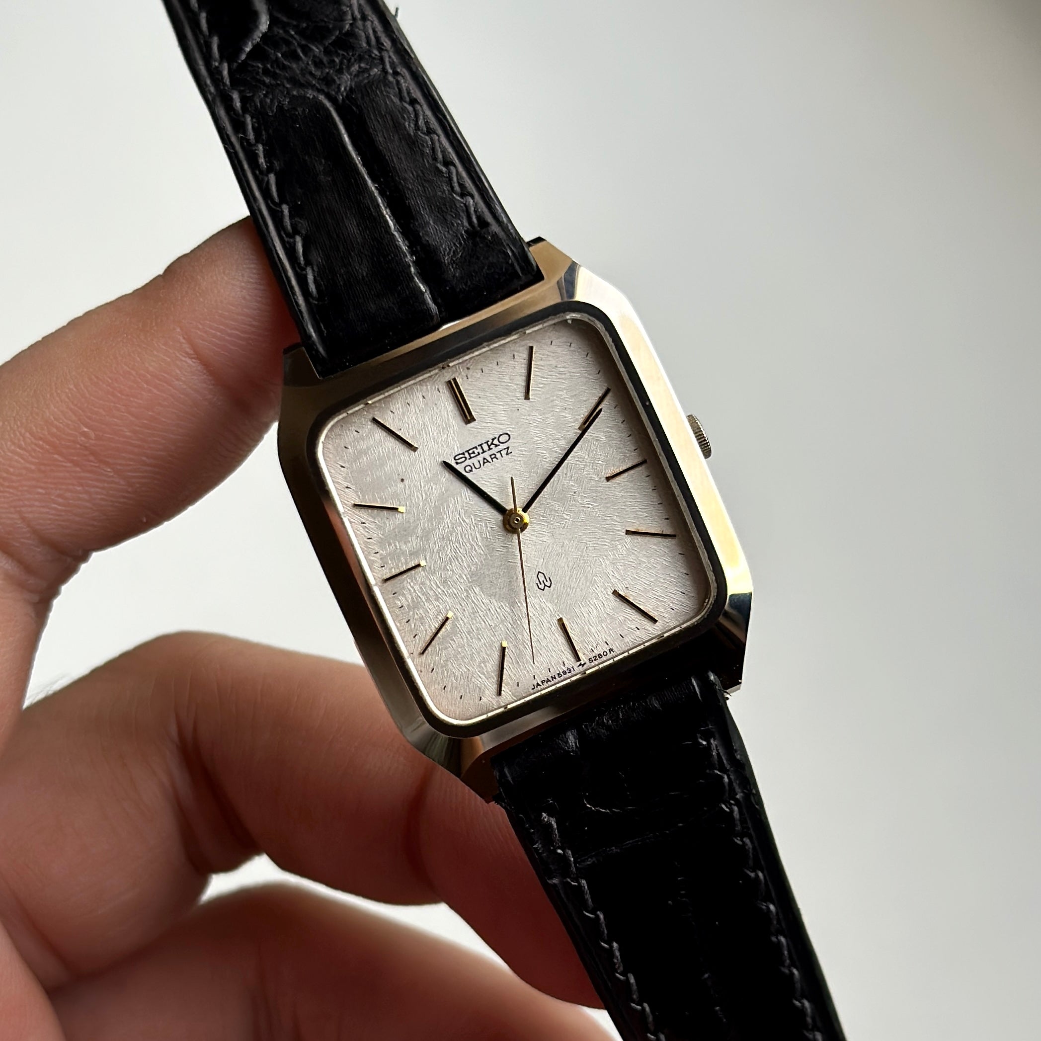 1980 Seiko Tank TAC Case 5931-5260