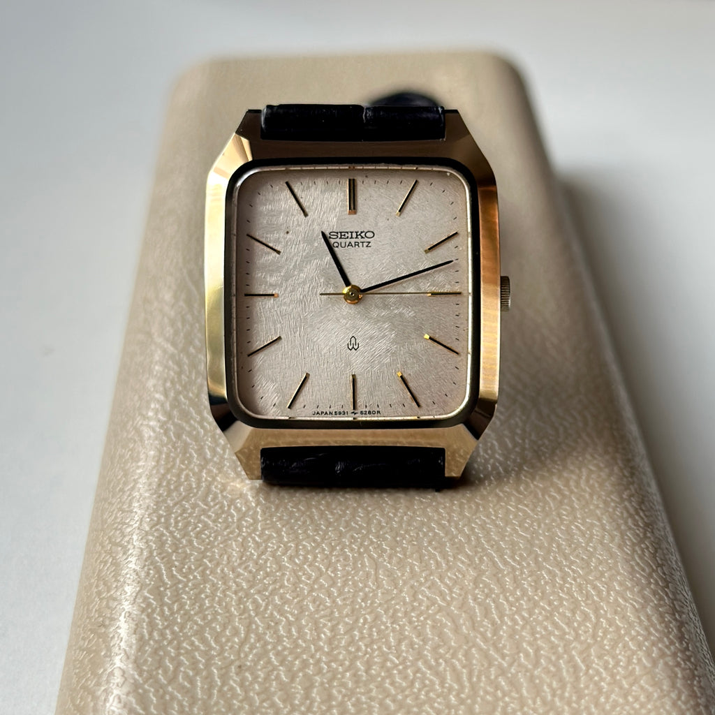 1980 Seiko Tank TAC Case 5931-5260