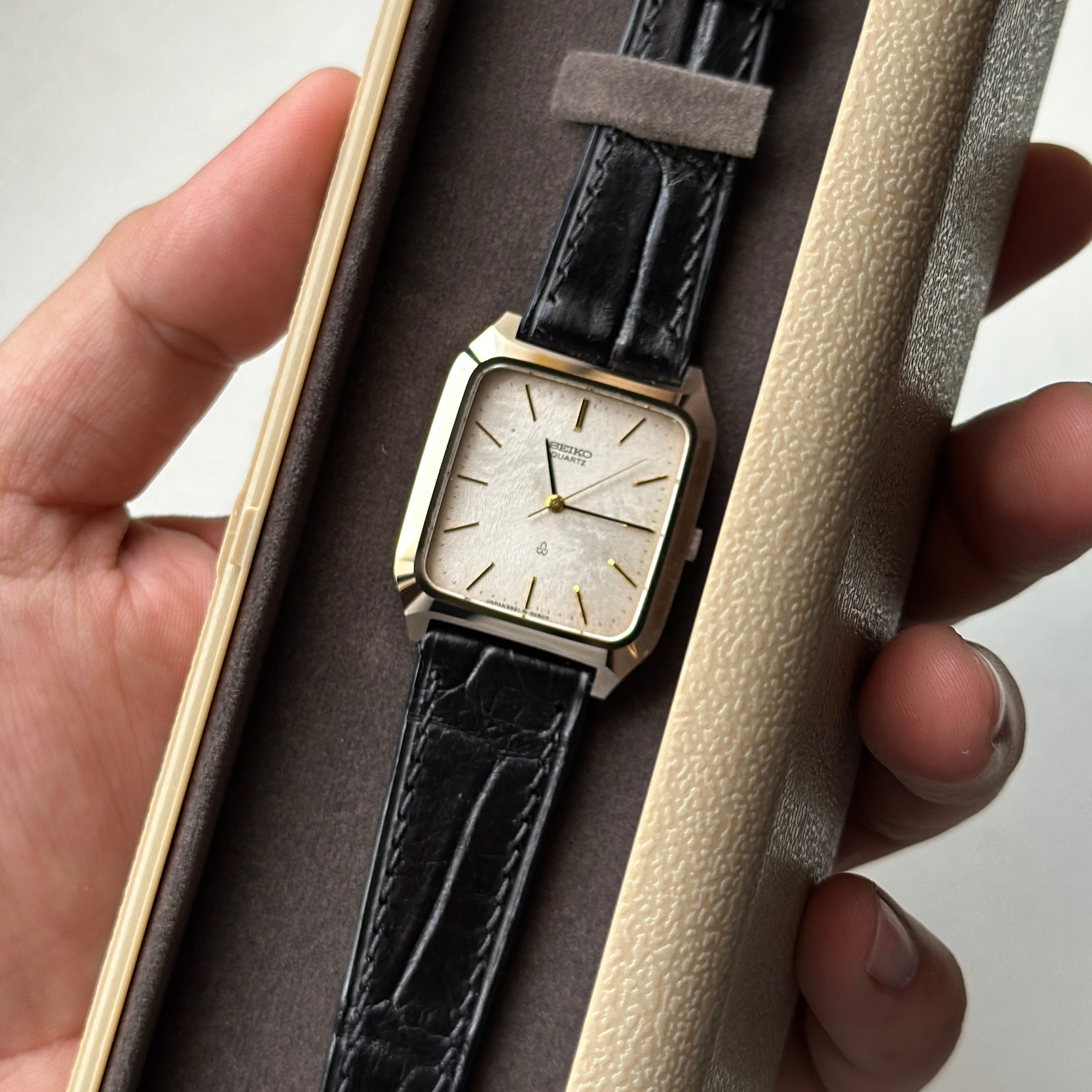 1980 Seiko Tank TAC Case 5931-5260