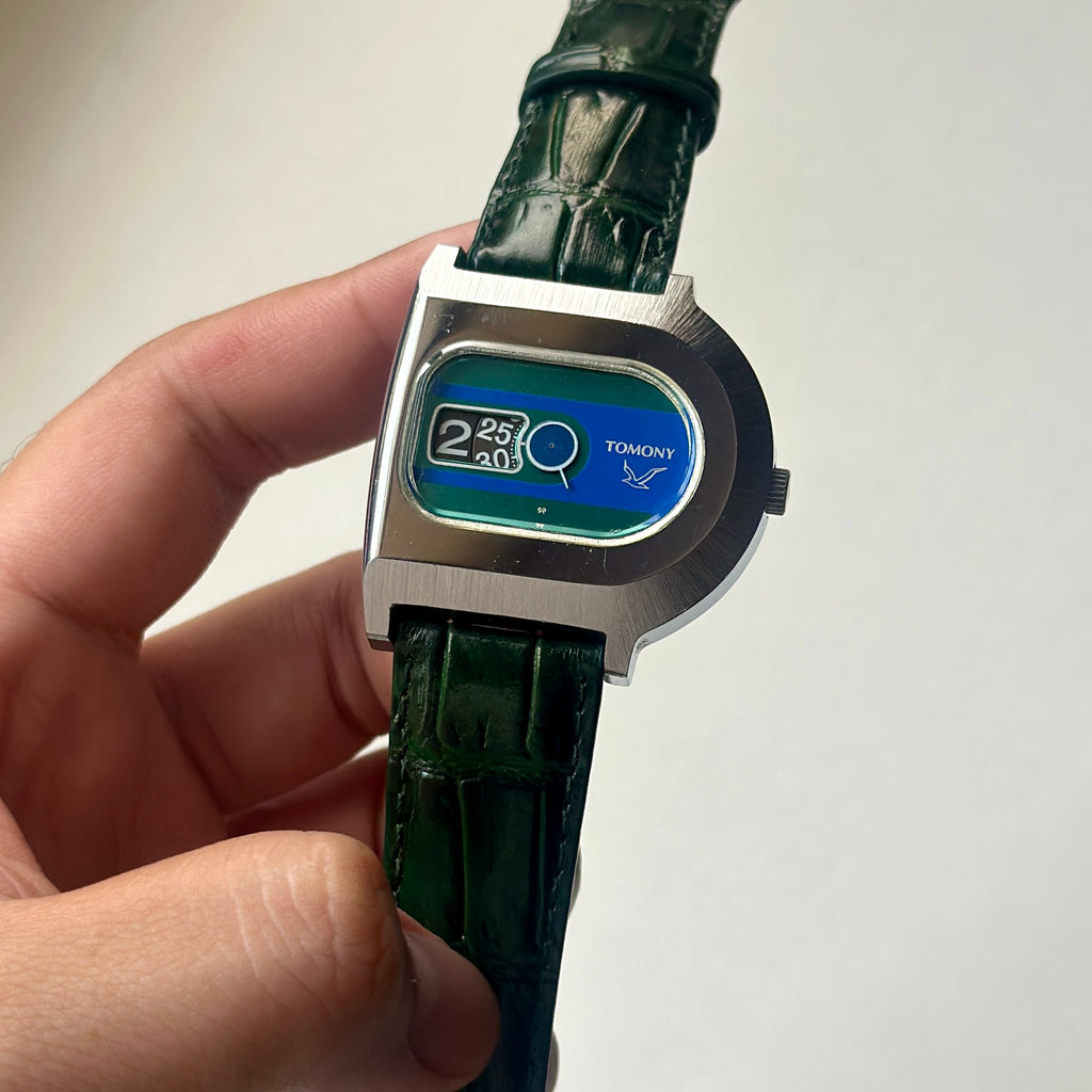 1970s Seiko Tomony Jump Hour 5018-5010