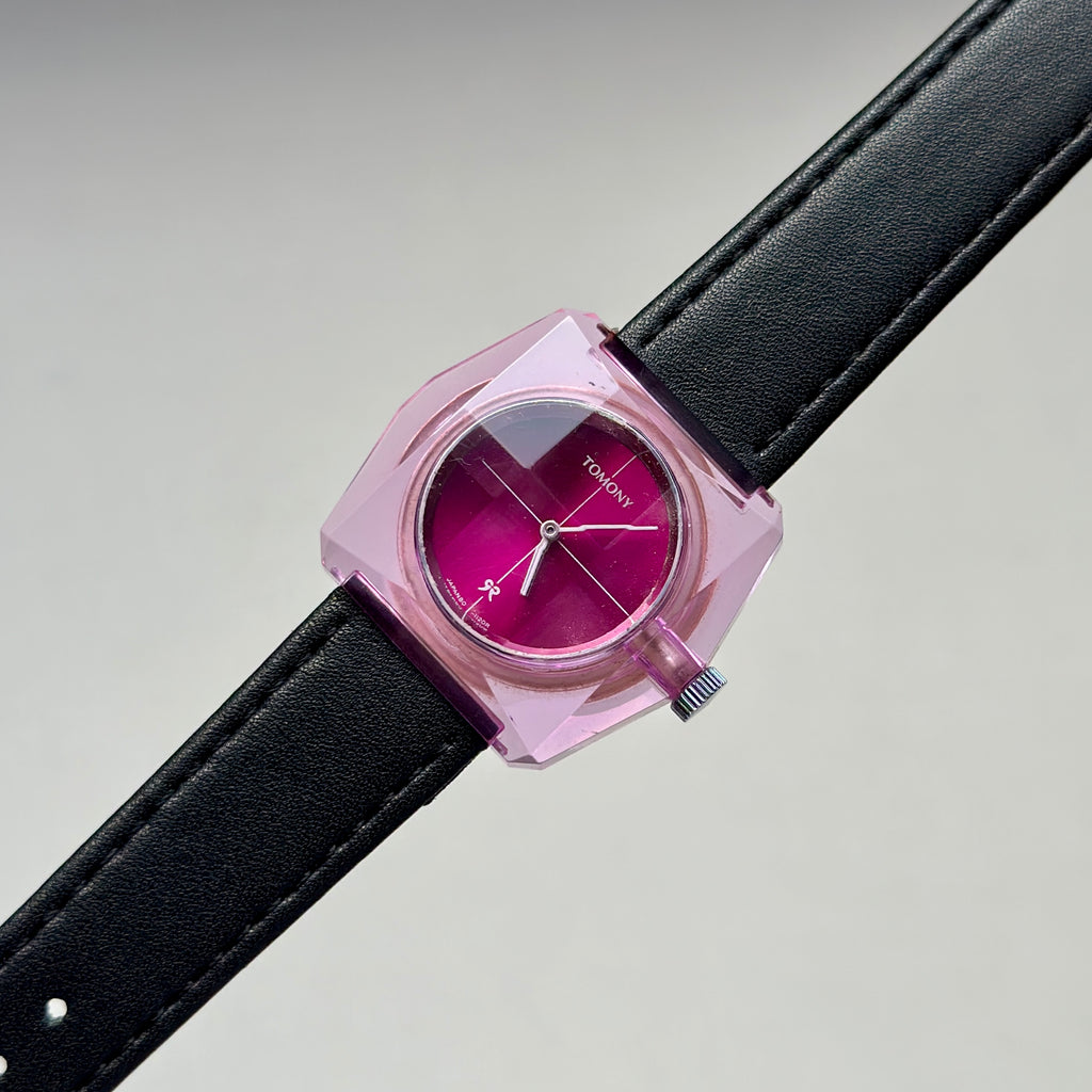 1970s Seiko Tomony Acrylic Case  80-1060