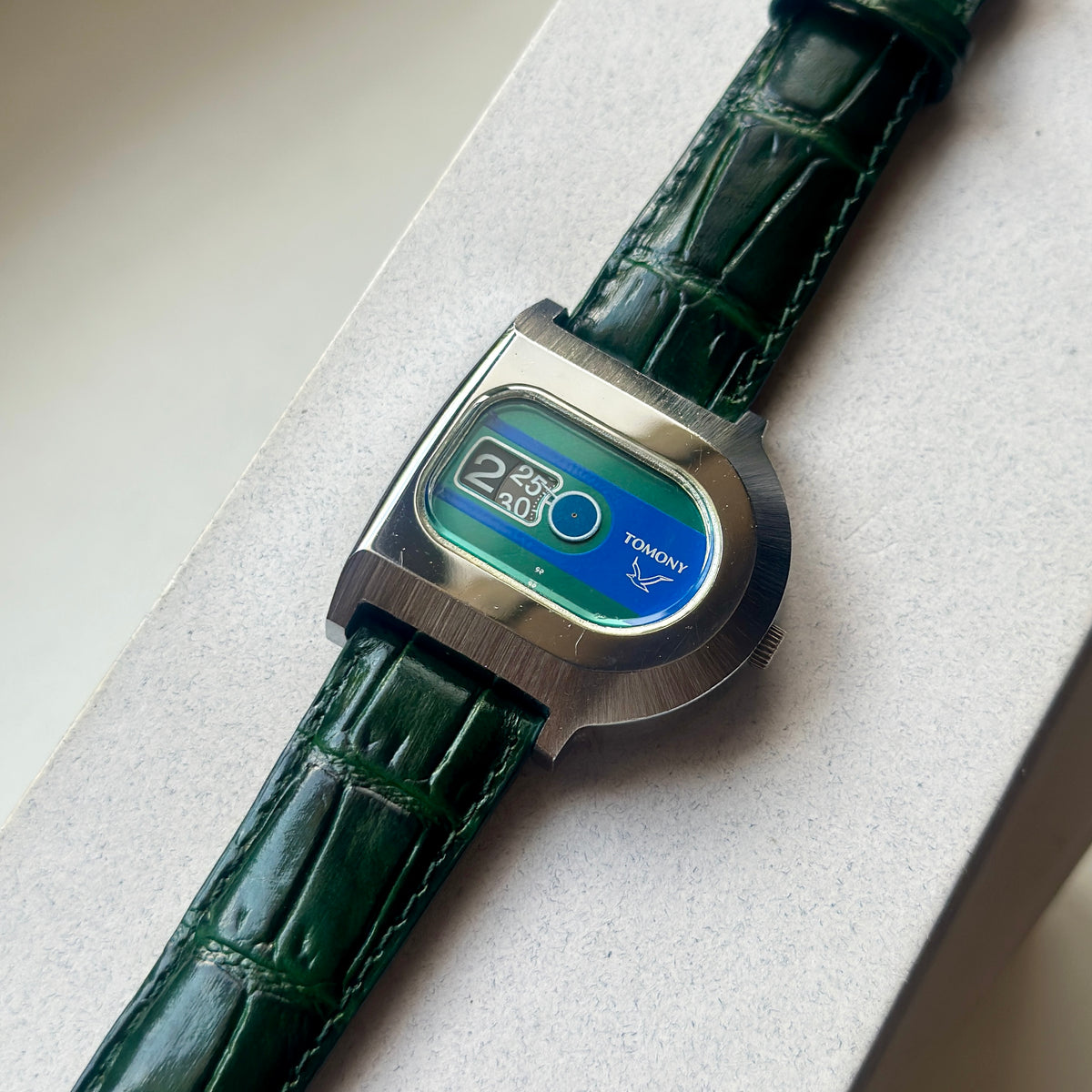 1970s Seiko Tomony Jump Hour 5018-5010