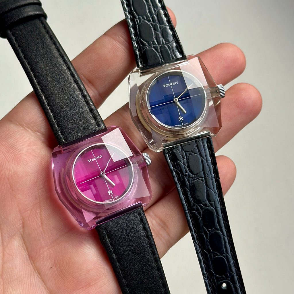1970s Seiko Tomony Acrylic Case  80-1060