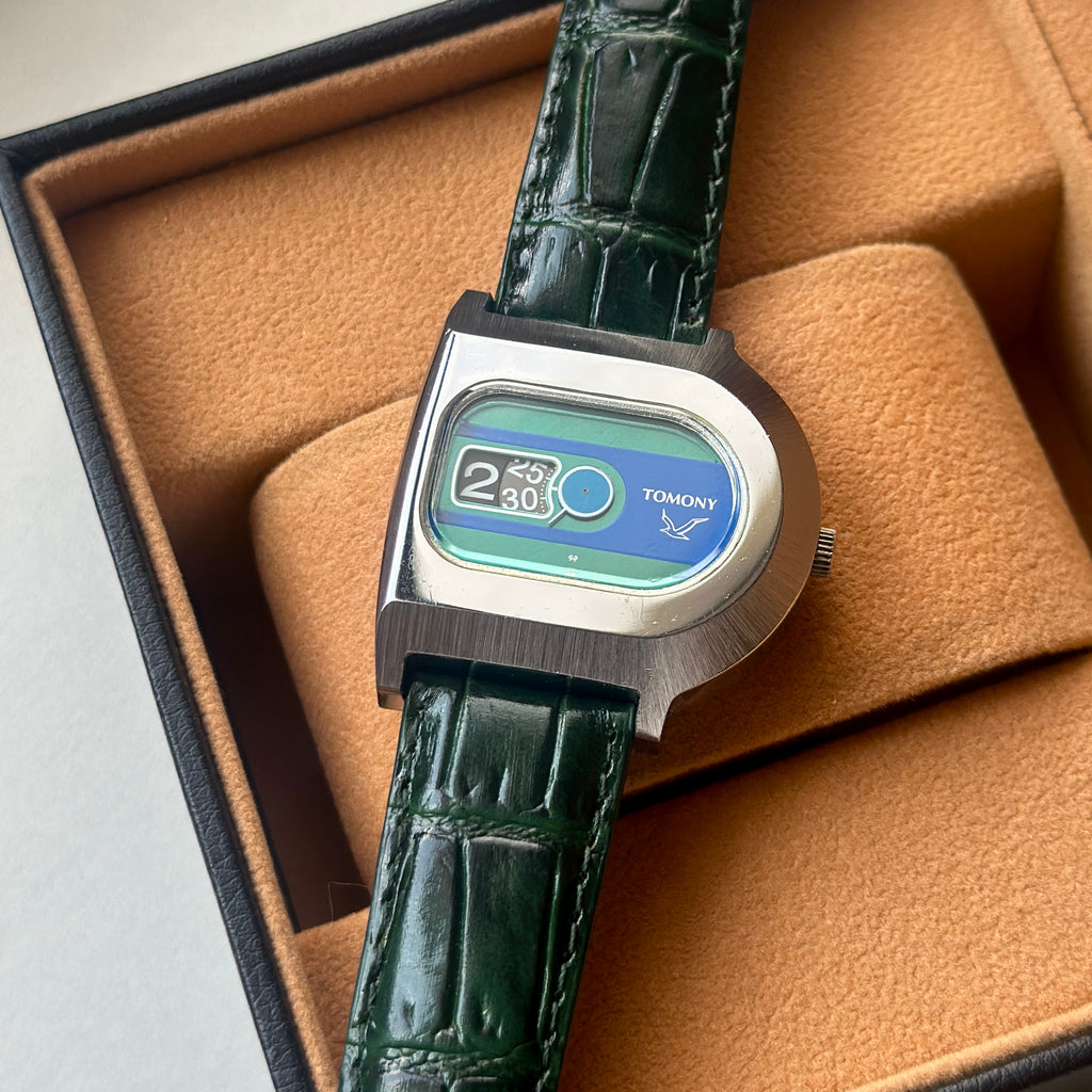 1970s Seiko Tomony Jump Hour 5018-5010