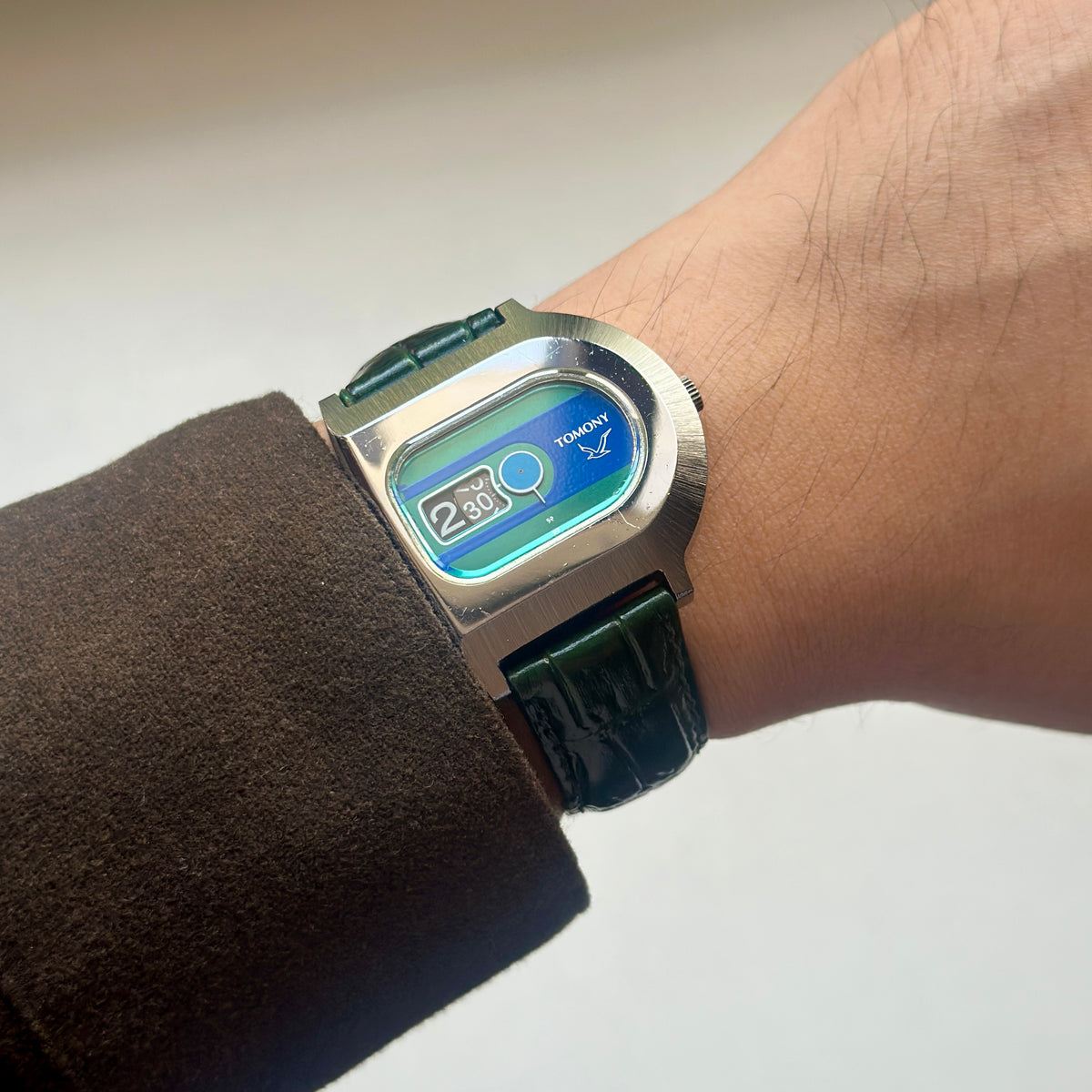 1970s Seiko Tomony Jump Hour 5018-5010