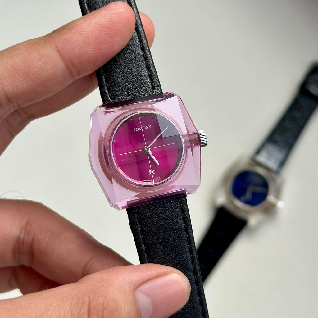 1970s Seiko Tomony Acrylic Case  80-1060