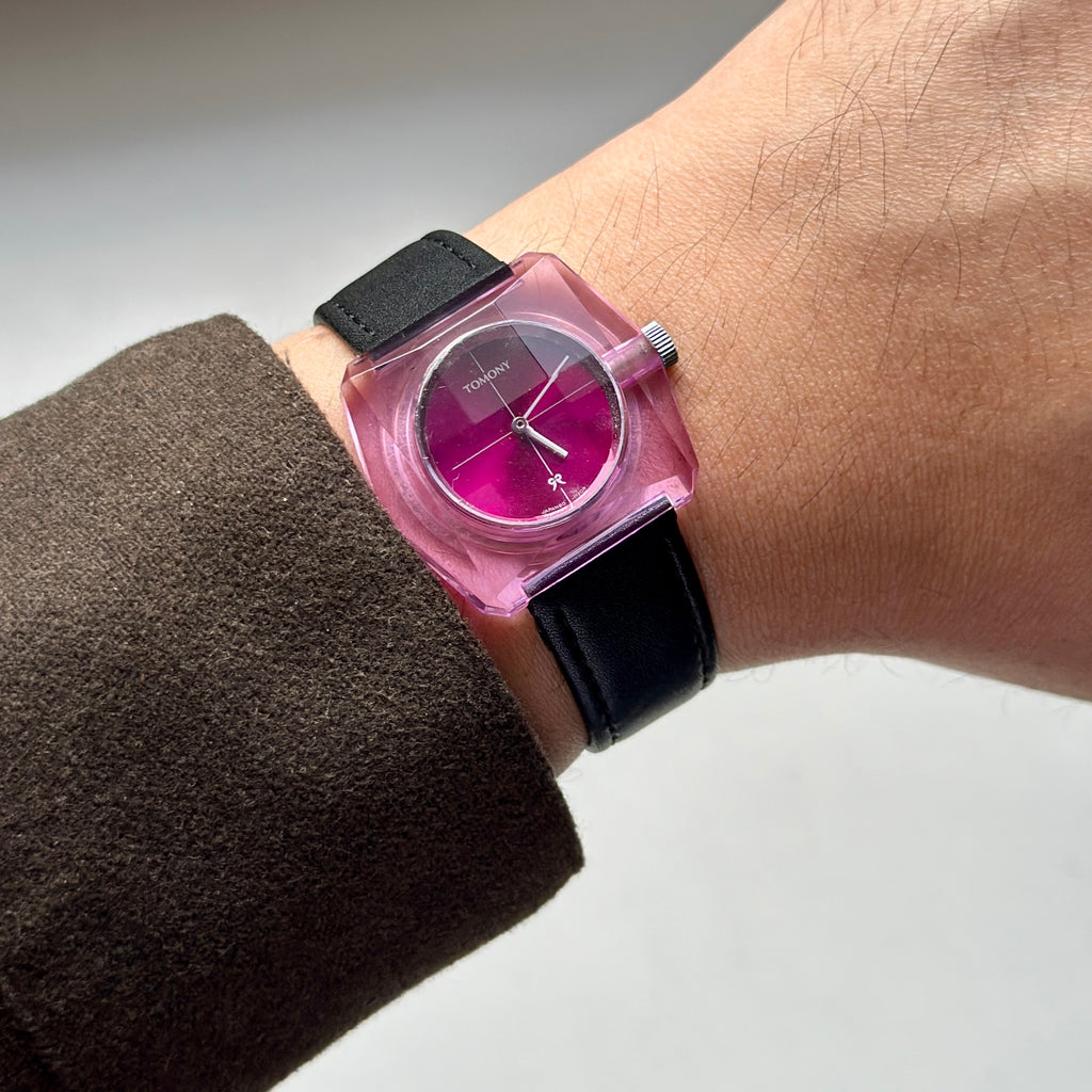 1970s Seiko Tomony Acrylic Case  80-1060