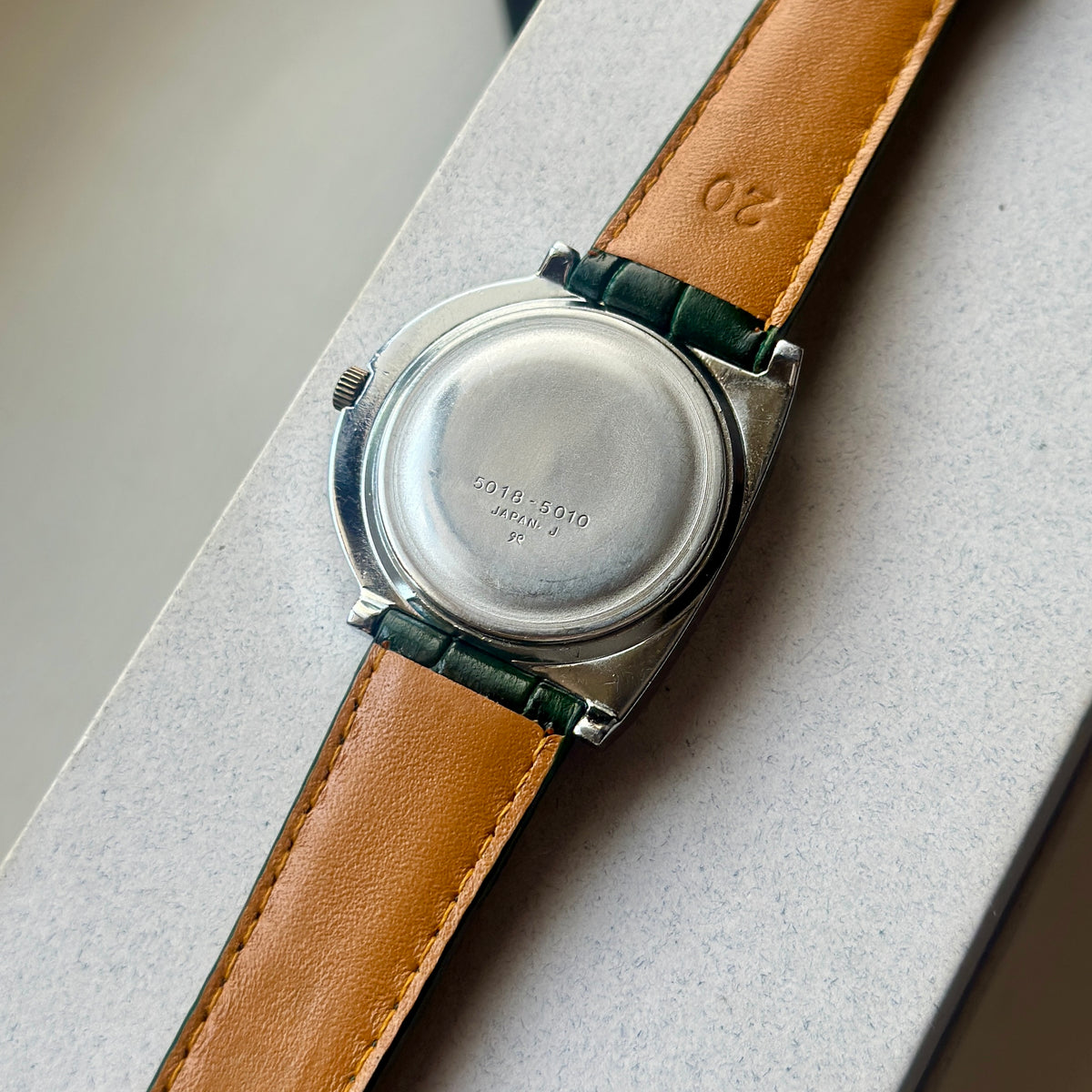 1970s Seiko Tomony Jump Hour 5018-5010