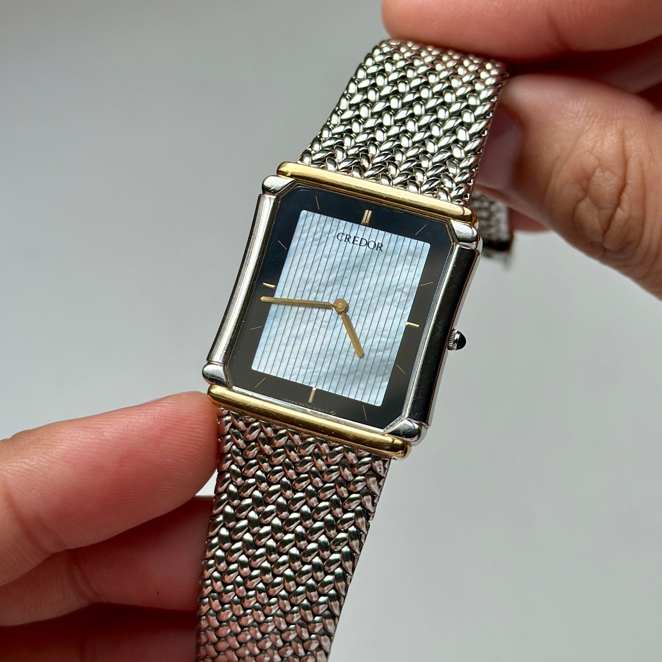1984 Seiko Credor MOP Dial 9570-5150