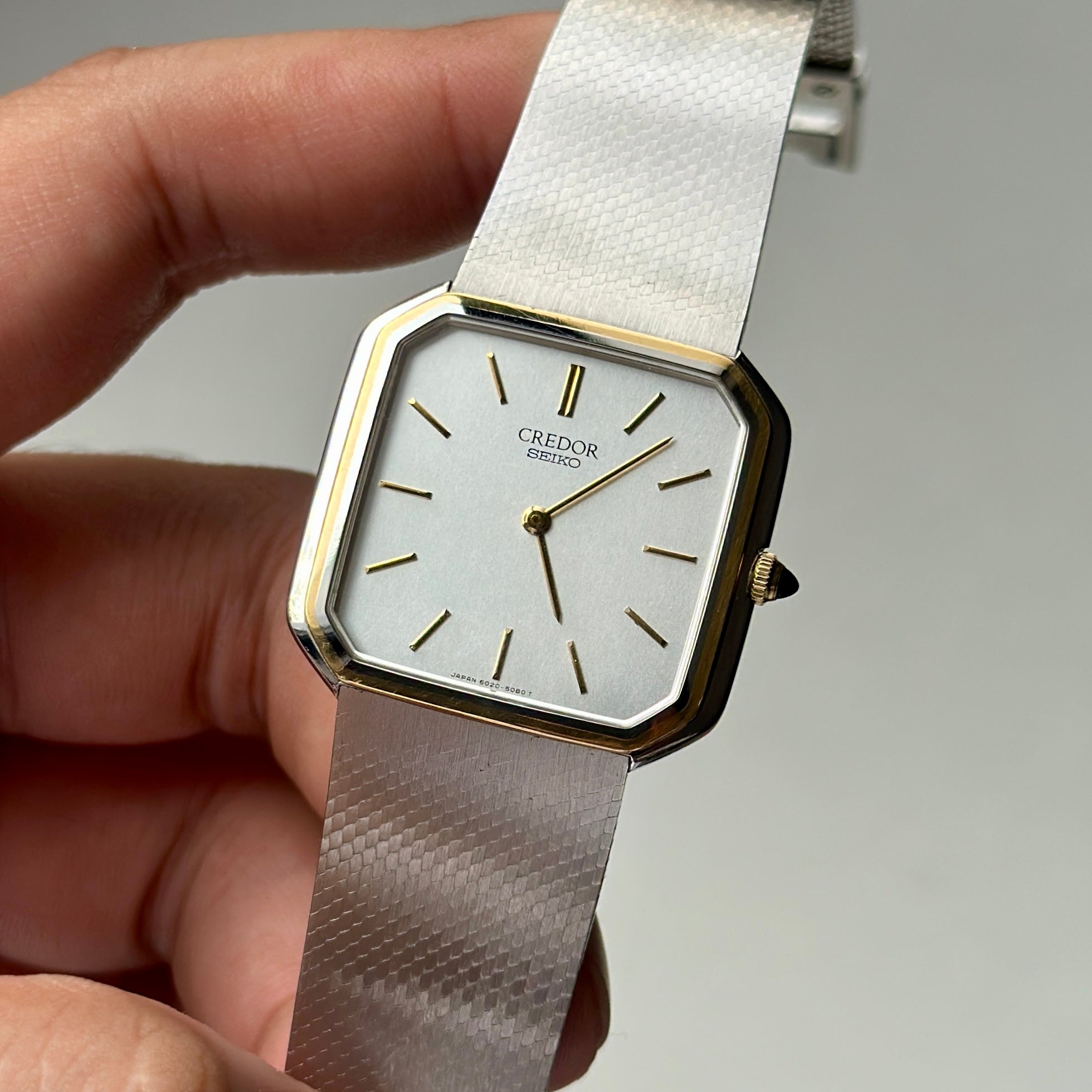 1980 Seiko Credor two-tone 6020-5090