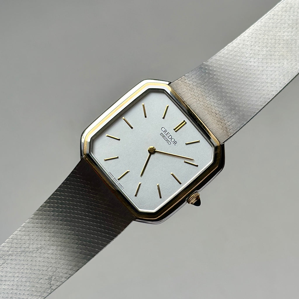 1980 Seiko Credor two-tone 6020-5090
