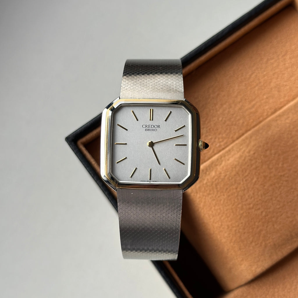 1980 Seiko Credor two-tone 6020-5090